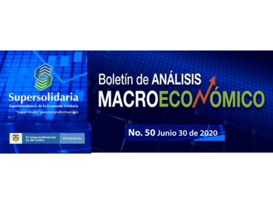 Boletín de Análisis Macroeconómico de la Superintendencia Economía Solidaria No.50 de primero de julio de 2020