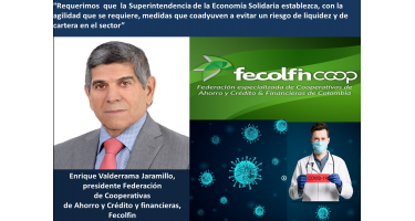 Comunicado FECOLFIN en el que pide ayuda al Gobierno Fecolfin pide ayuda al Gobierno para las Cooperativas de Ahorro y Crédito