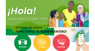 LLega ecoins a Bogotá ecoins, reciclaje, lanzamiento